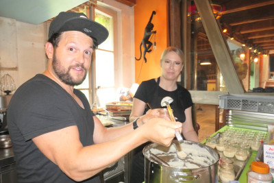 Halunke kochen &middot; Mühle Hunziken