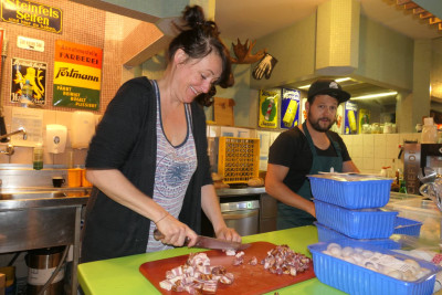 Halunke kochen &middot; Mühle Hunziken