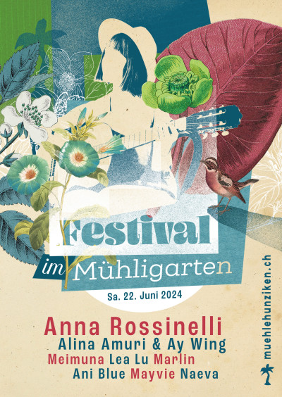 Poster &middot; Festival im Mühligarten &middot; Mühle Hunziken