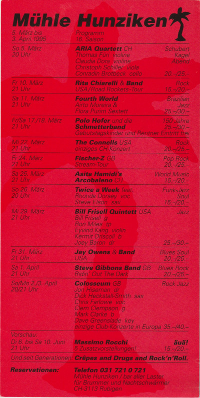 Poster &middot; Colosseum &middot; Mühle Hunziken