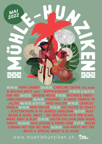 Poster &middot; BLAY (Marc Sway & Bligg) &middot; Mühle Hunziken
