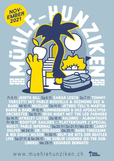 Poster &middot; Candy Dulfer &middot; Mühle Hunziken